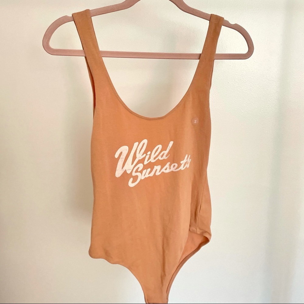 PacSun L.A. Hearts Wild Sunsets Bodysuit (NWT)